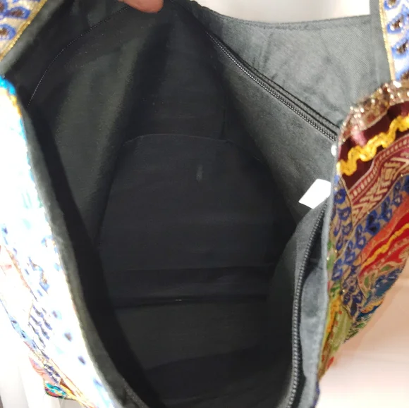 Beautiful tote bag from India - Picture 2 of 6